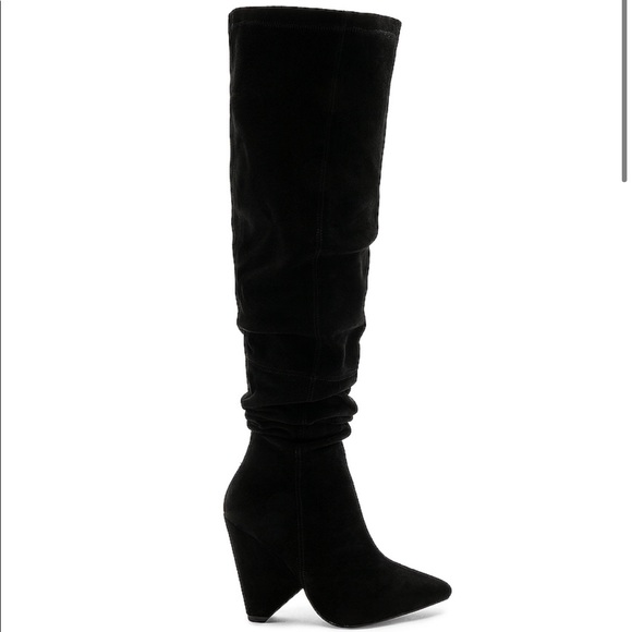 Raye: Rodeo Boot (OVER THE KNEE) black suede - Picture 5 of 13